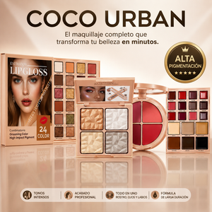 Coco Urban La paleta revolucionaria que transforma tu belleza en minutos