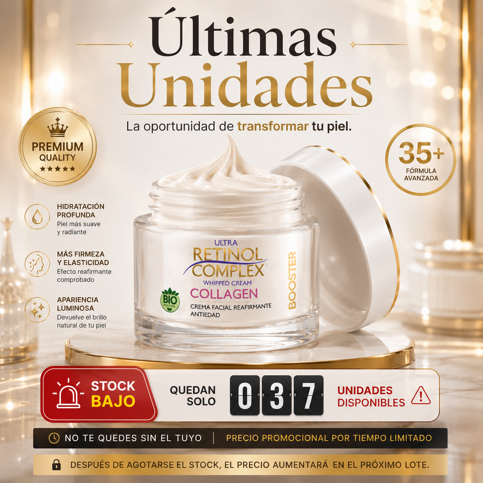 Ultra Retinol Complex Piel firme, luminosa y rejuvenecida 50ml