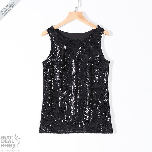 Regata Feminina Paetê Slim - Selecto Store España