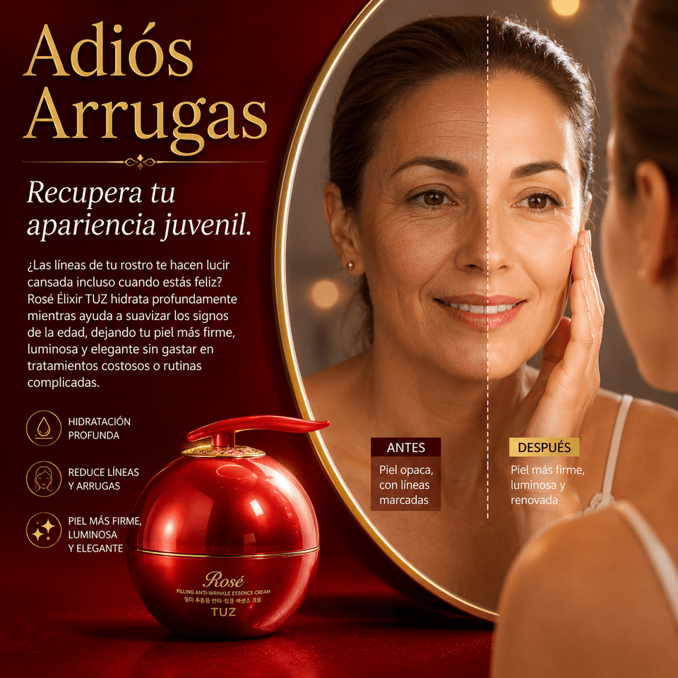 Rosé Élixir TUZ El Ritual de Lujo Que Tu Piel Merece 50ml - Selecto Store España