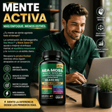 Sea Moss Extra Strength 19,445mg Energía, Inmunidad y Enfoque Mental 120 Cápsulas - Selecto Store España
