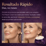 TUZ Repair Cream Crema Facial Reafirmante con Colágeno Efecto Antiedad y Piel Radiante en Días - Selecto Store España