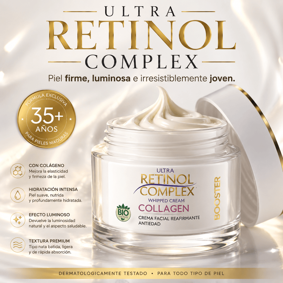 Ultra Retinol Complex Piel firme, luminosa y rejuvenecida 50ml - Selecto Store España