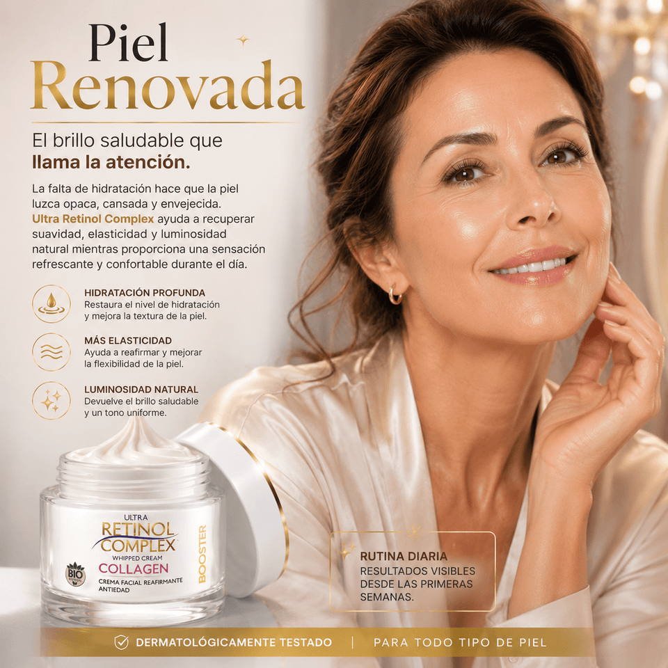 Ultra Retinol Complex Piel firme, luminosa y rejuvenecida 50ml - Selecto Store España