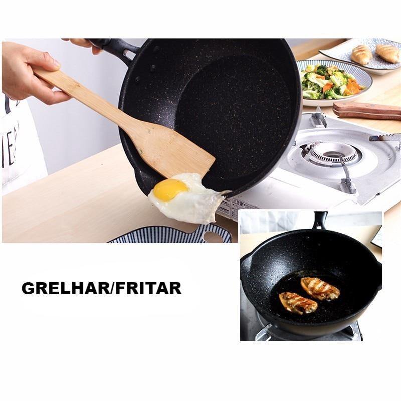 WOKKY™ - Panela de Pedra Multifuncional Antiaderente - Selecto Store España
